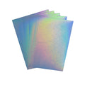 Plain Holographic Printable Vinyl Permanent Adhesive Inkjet Label PP PET Waterproof Sticker Paper For Cards/Label