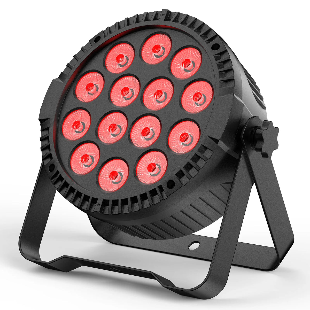 60W RGBW Par Light DMX512 Control Flat Stage Light 14LED 4IN1 LED Stage Effect Light for DJ Disco Bar Wedding MegaBDM