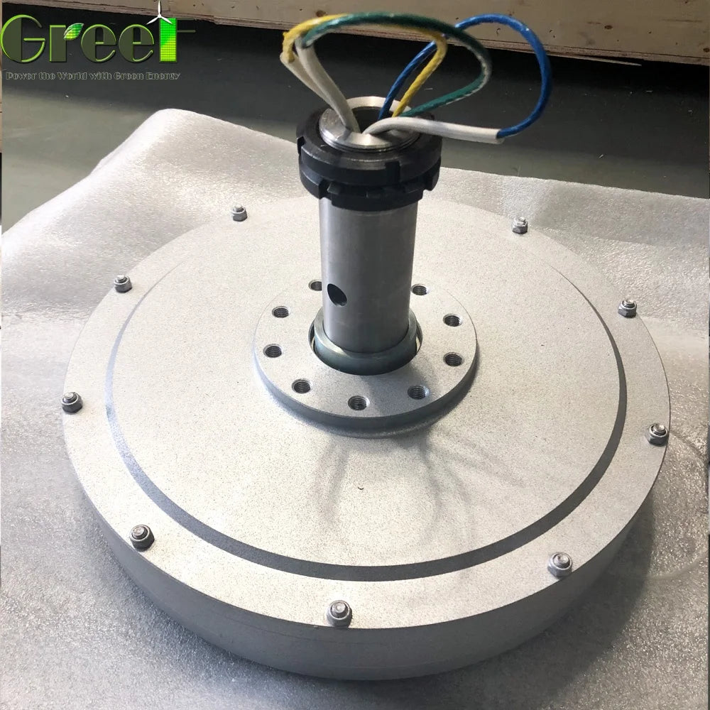 1kW 150RPM Axial Flux Permanent Magnet Generator Coreless Permanent Magnet Generators for Vertical Wind Turbine