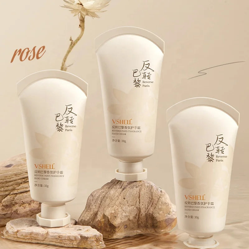 OEM Paris-Inspired Skincare Herb-Infused Hand Moisturizer Nourishing Plant-Based Squalane Soothing Hydrating Vegan Hand Cream