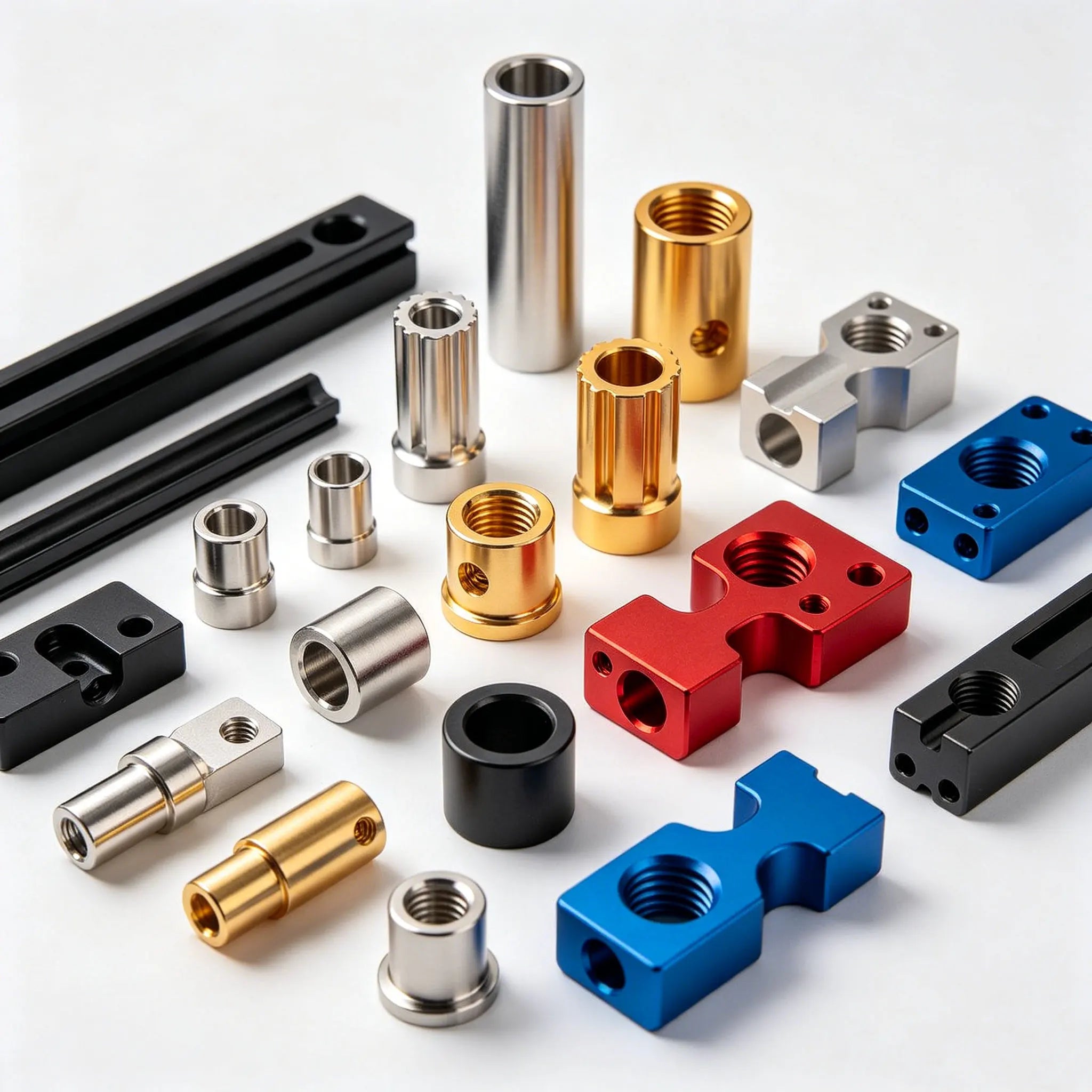 Custom Precision CNC Machining Brass Copper Parts Machined Brass Bushing