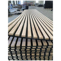Modern Eco-Friendly Acoustic Panels with Polyester Fiber and Wood Veneer for Bedroom Backdrop Sound Absorption