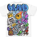 Mens Oversized Short Sleeve Odm 240gsm Heavy Weight T-Shirt Solid 100% Cotton Round Neck Summer White MegaBDM