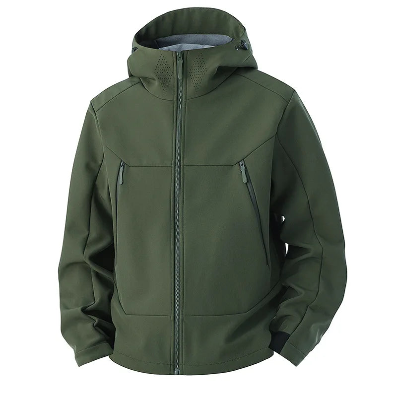 Oem Customized logo Design Winter Unisex Softshell Jacket Casual Fashion Jacket Outdoor Jacket Casual Men's Jacket MegaBDM