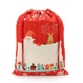 Wholesale Sublimation Blanks Linen Christmas Sacks Christmas Gift Bags