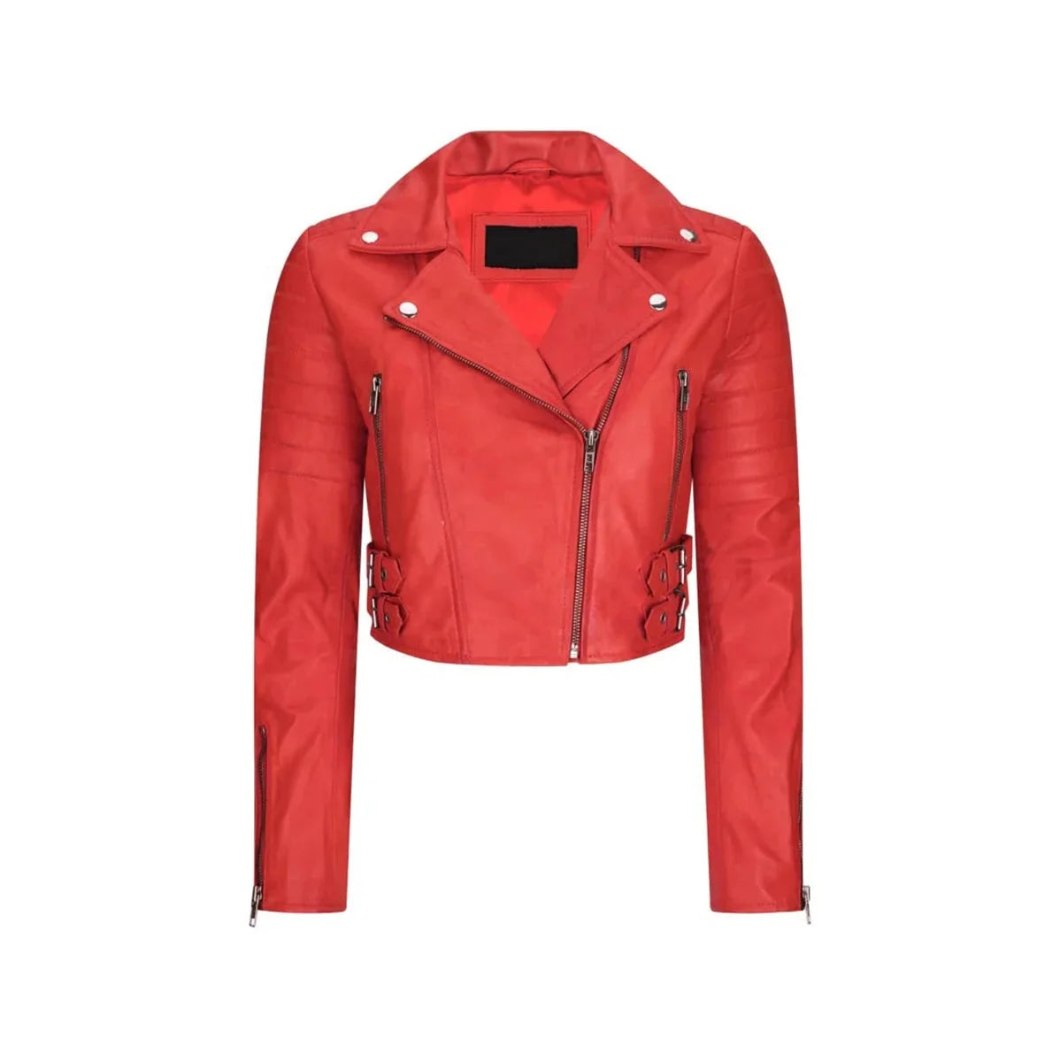 Wholesale Oversize Style Distressed Brown Womens Leather Jacket Women's Jacket PU Leather Windproof Jacket