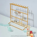 3-Layer Modern Gold Metal for Jewelry Display for Jewelry Shop