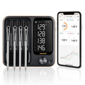 Inkbird Factory Direct INT-14-BW 4-Probe WiFi & Bluetooth Wireless Smart Grill Thermometer with 25-Minute Fast Charging MegaBDM