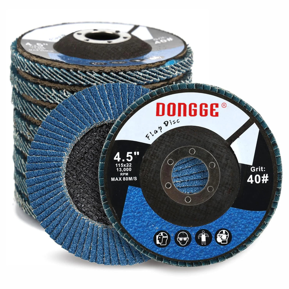 OEM Sharpness Flap Disc Wheel Zirconium Oxide Abrasive Paper Disc Abrasive Flap Disc for Paint Removal MegaBDM