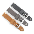Pulseira De Couro Wrist Watch Band 18mm 20mm 21mm 22mm Men Women Suede Leather Watch Band Strap