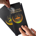 Holographic Gold Embossed Chocolate Bar Packaging Small Chocolate Box with Custom Decal