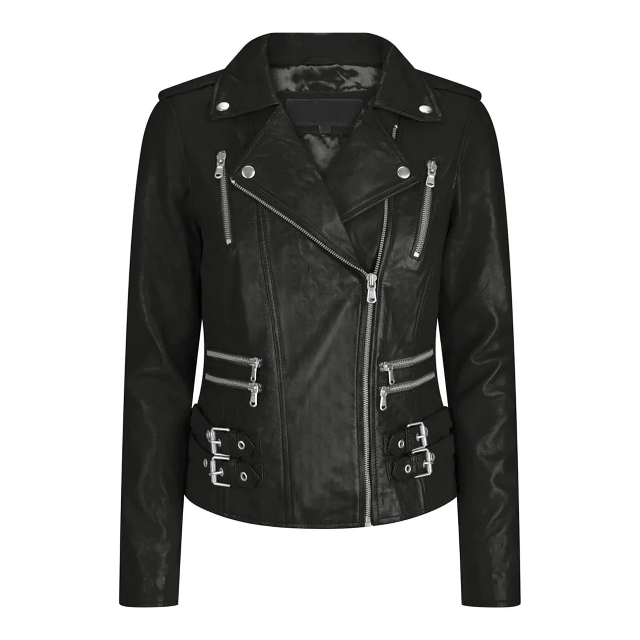 Wholesale Autumn New Style Women Leather Jacket Women's Spring and Autumn Leather Jacket