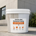 Crack Resistant UV Weatherproof Exterior Wall Waterproof Eco Friendly Coating Anti Fade 1K Color Retaining Low VOC MegaBDM