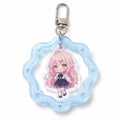 Customizable Anime-Themed Acrylic Wreath Dangling Shaker Pendant with Printing Technique for Babies and Pets Selfies MegaBDM