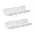 Custom Made White Commercial Modern Durable Single-Layer Sectional Retail Shops PS Acrylic Promotion Shelf