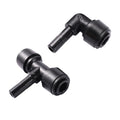 1/4 Inch Tee Elbow Quick Connector Garden Aquarium Water Purifier Accessories Misting Fitting for Humidifier Spray Nozzle