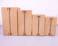 Wholesale Custom Logo Corrugated Cardboard Folders Shipping Boxes with Sponge Lining Matt Lamination Custom Size