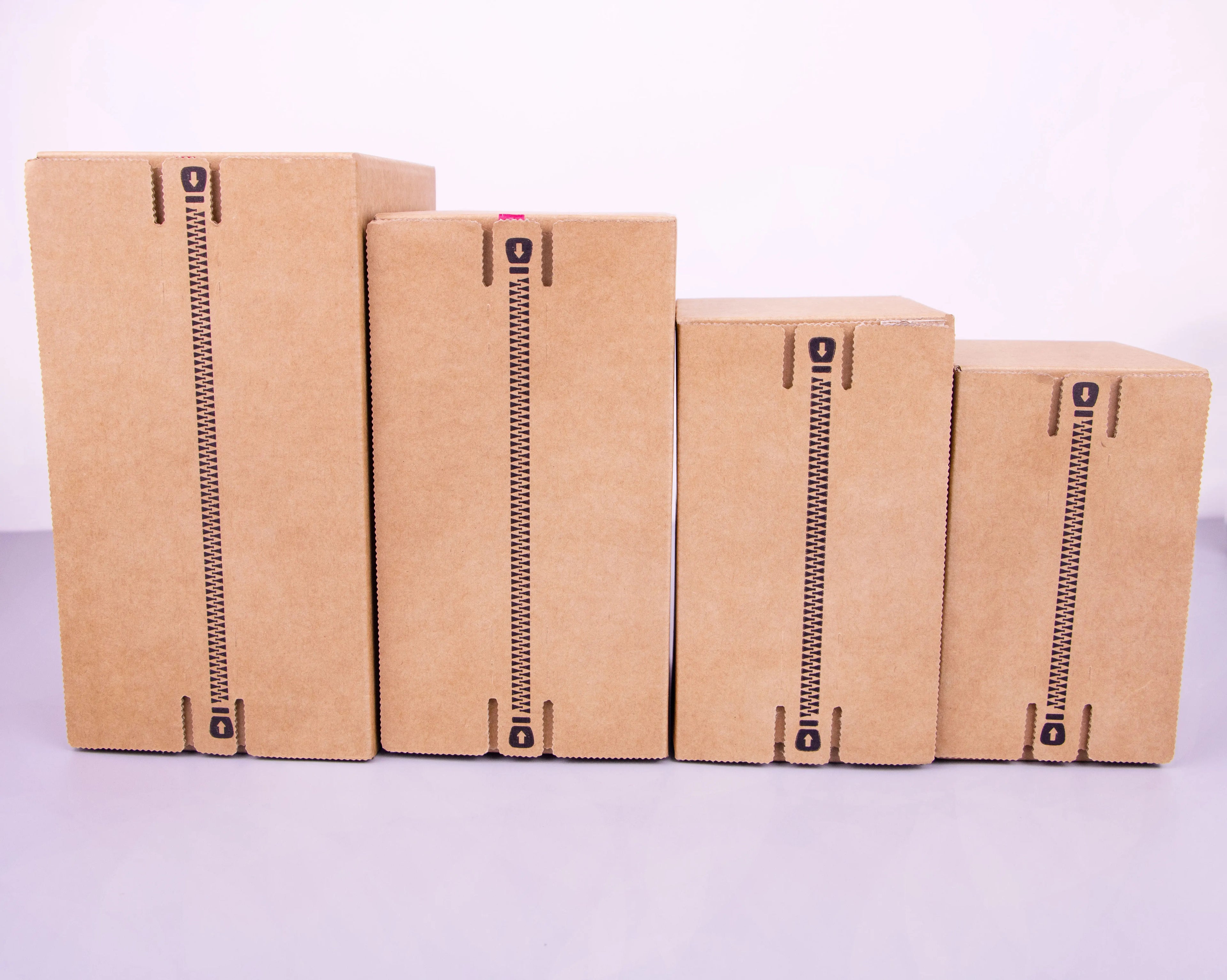 Wholesale Custom Logo Corrugated Cardboard Folders Shipping Boxes with Sponge Lining Matt Lamination Custom Size