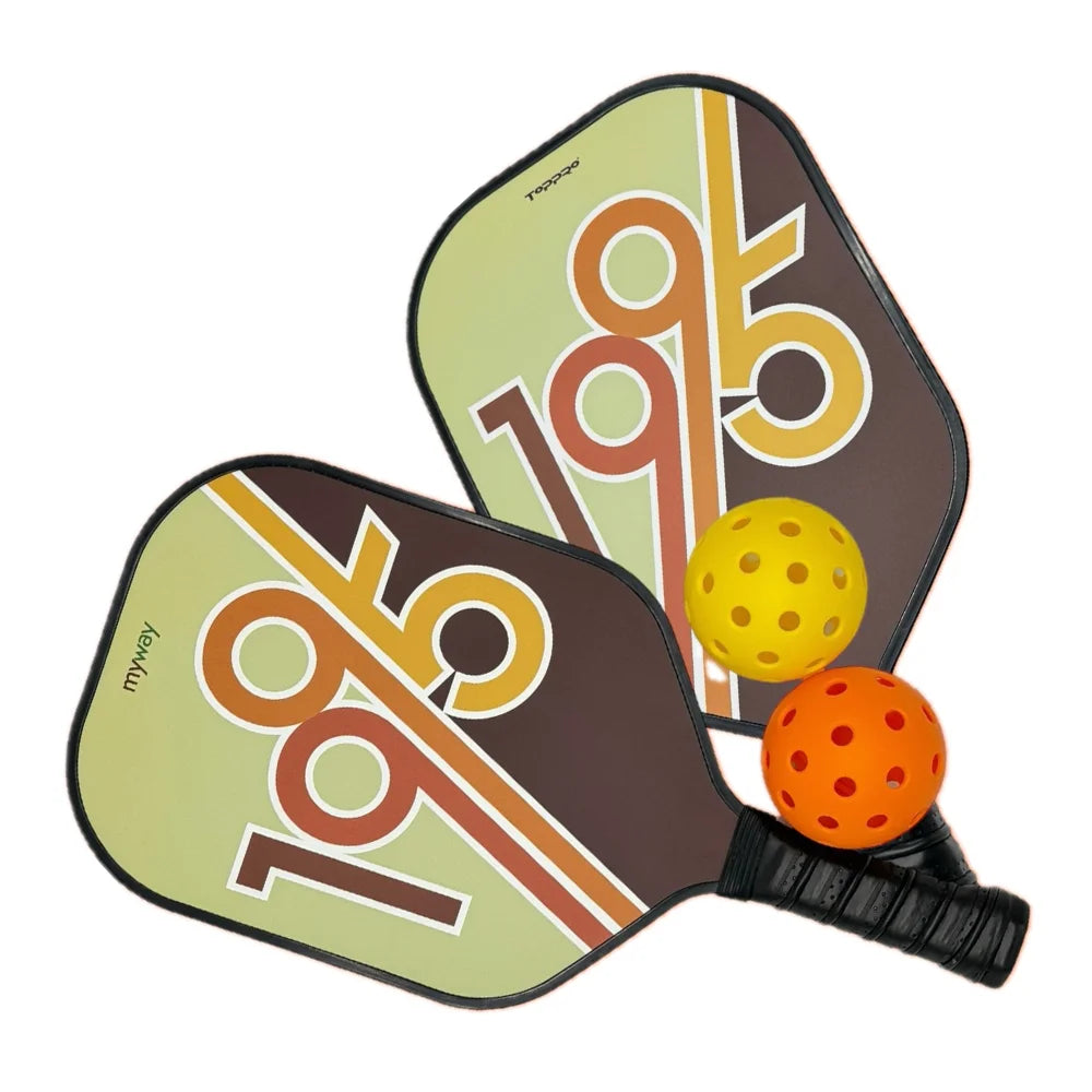 2024 Fiberglass Pickleball Paddle Hot Selling Rackets Single Paddle