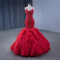 Jancember 231142 Sexy Spaghetti Strap Sequins Beaded Mermaid Evening Party Women's Dresses