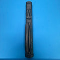 Pool Cue Case 4-Hole Hard Case for 2-Piece Cues 2x2 All Black