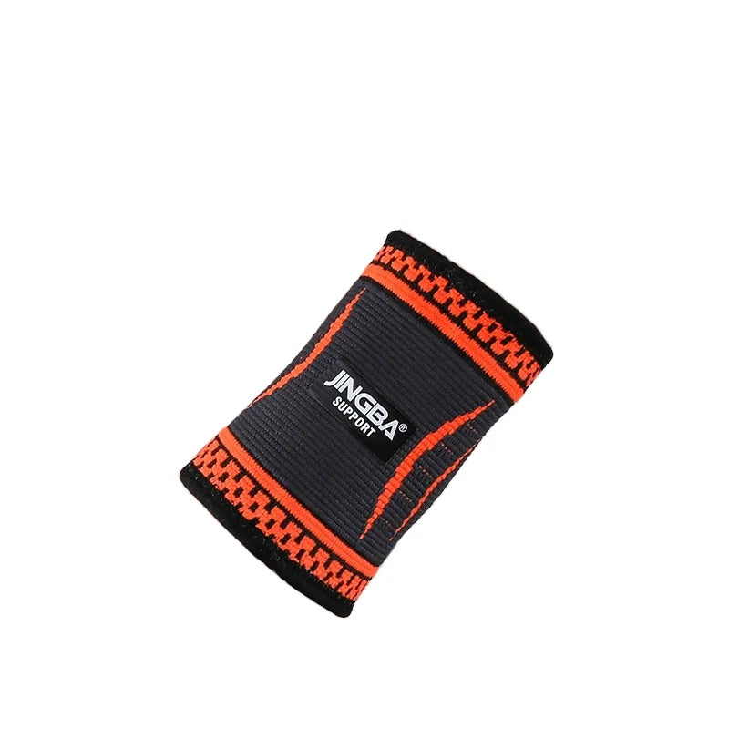 JINGBA Customized Elastic Nylon Knitting Wrist Support Wholesale Colorful Sports Wristband Brace Fitness Safety Product