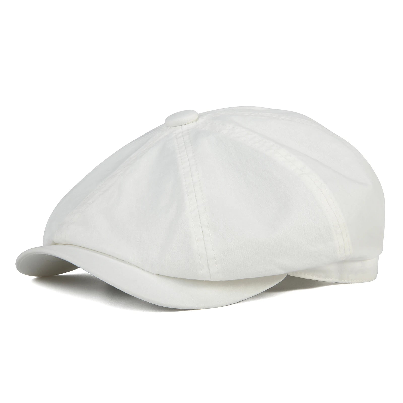 BOTVELA Men's Newsboy Gatsby Hat 100% Cotton Vintage Flat Ivy Driving Cabbie Cap