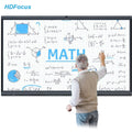 85 86 Inch 4K Education Smart Board Interactive Classroom Touch Screen Interactive Whiteboard Flat Panel for Meeting