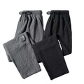Bangladesh CN Factory Price Custom Logo Embroidery Men's Breathable Ice Silk Work Pants Lightweight Wear Resistant Trouser MegaBDM