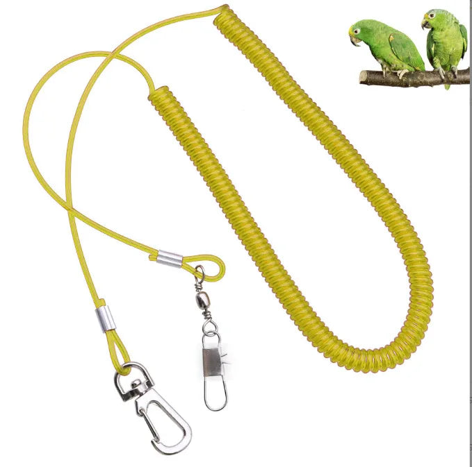 Wholesale Small Bird Release Rope High Elasticity Automatic Retractable Flight Training Artifact Built-in Steel Wire MegaBDM
