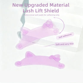 Korean Flat Lash Lift Sticky Jelly shields Custom Packaging for Lash Lift Pads Wholesale Softening Pad Ultra-Thin Lash Lift Rod