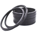 SWKS Wholesale NBR Nitrile FKM Silicone Rubber X Shaped Sealing Ring Quad Ring