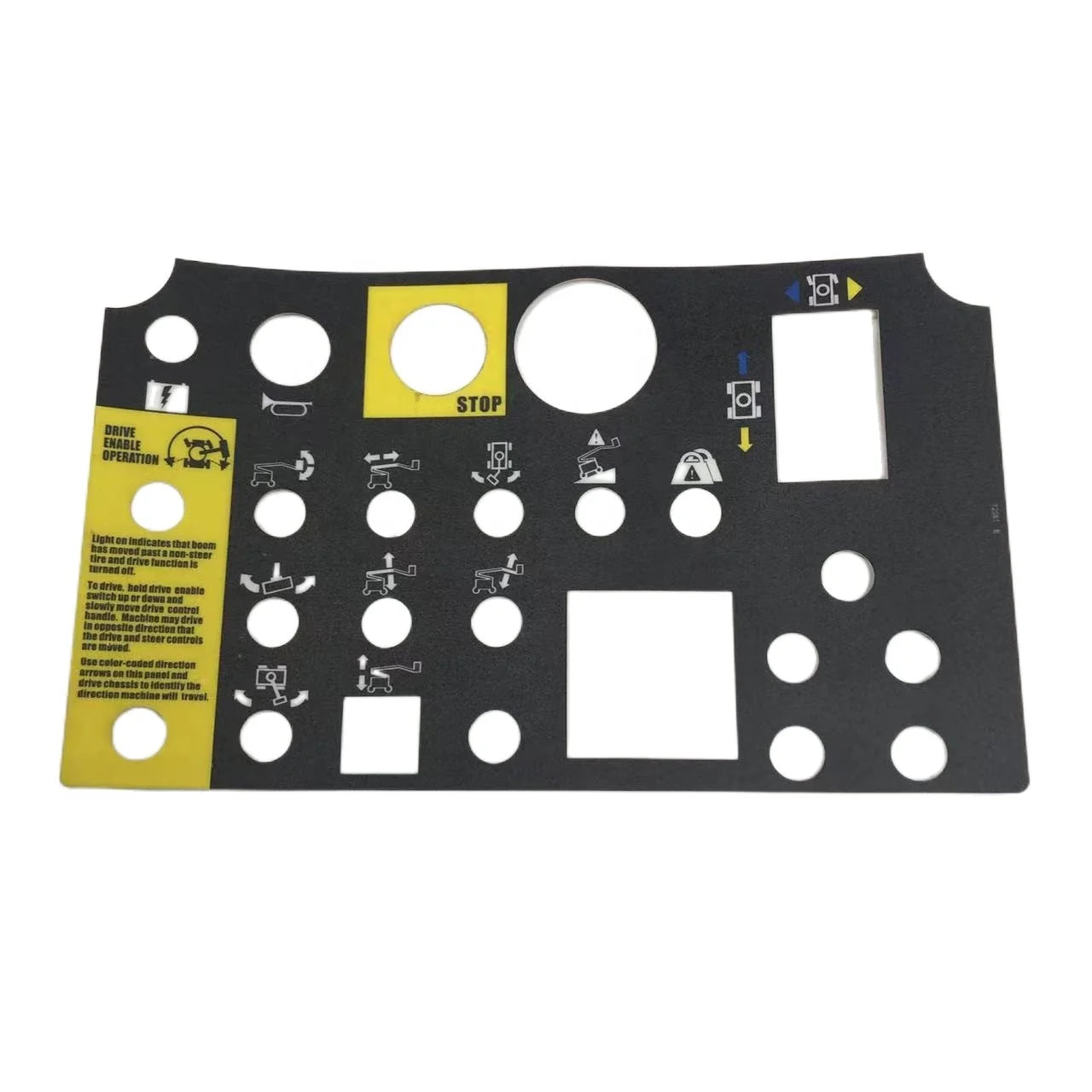 HNARL Z34/22N Z34/22DC Aerial Lift Genie Platform Control Panel Decal 72081 72081GT Overlay