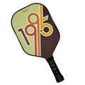 Lightweight Carbon Fiber Squash Paddle Edgeless Style with High-Density PU Polymer Durable Thermoformed Pickleball Paddle
