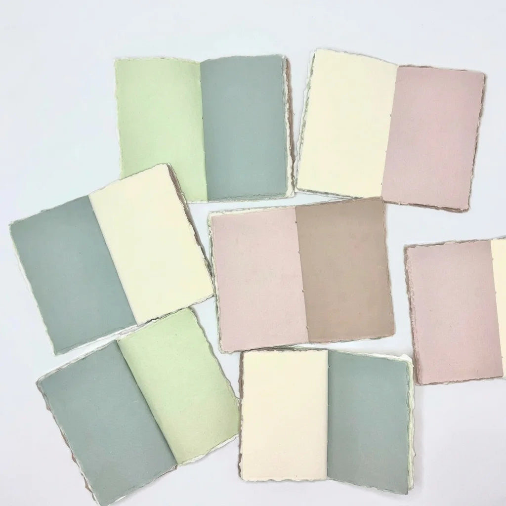 Deckle Edge Paper Notebooks Handmade Artisan Journals for Writing Sketching Gifting Wholesale Export Supply MegaBDM