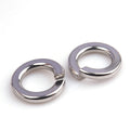 DIN 127 Zinc Plated Carbon Steel Elastic Push on Lock Wave Split Spring Washer