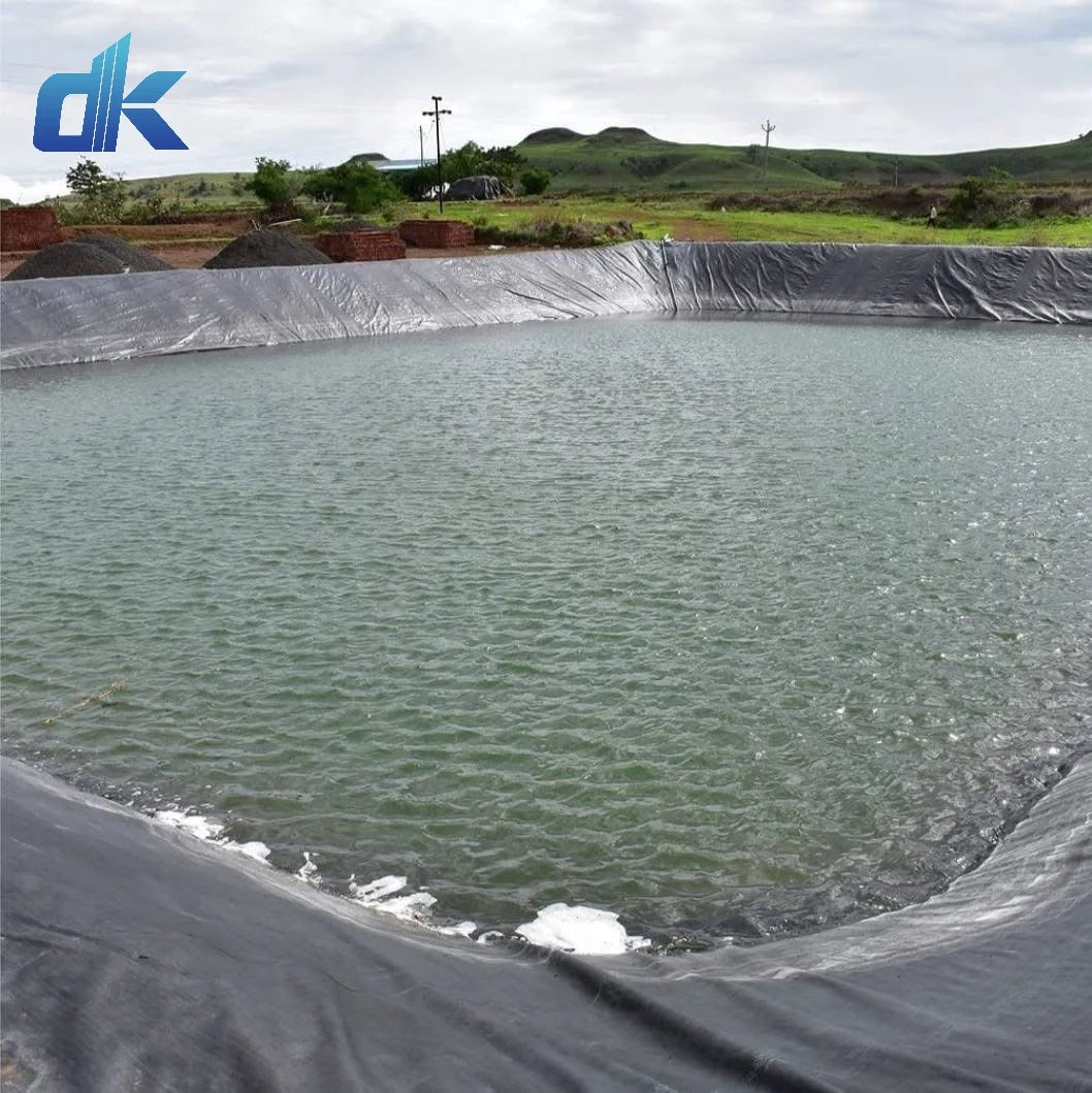 HDPE 500 Micron 750 Micron Geomembranes Liner Waterproofing for Fish Shrimp Farming Pond Aquaculture Application in Philippines