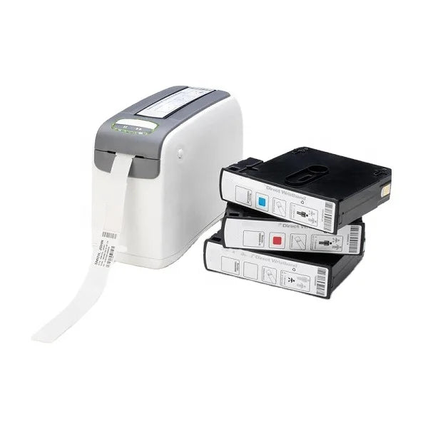 10012717-7K ZD510 Wristband Cartridge  Print Bracelet  Paper  for Zebra  HC100 Printer