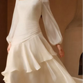 YKD108 Romantic Full-skirted High-end Festive Dress Beautiful Elegant Elegant Dignified Clothing Hijabs Casual Style Daily MegaBDM