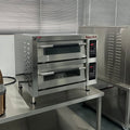 Commercial Double Pizza Deck Baking Oven Cookies Electric Oven for Pizza 16 Inch