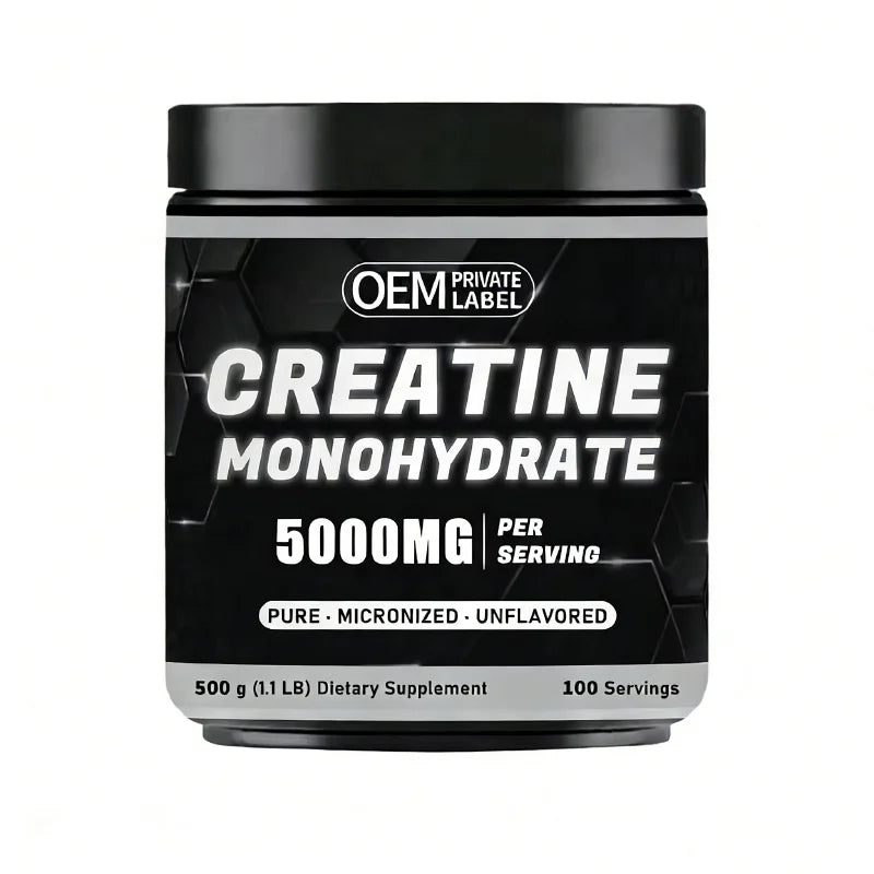 OEM /ODM Creatine 300 Grams 100% Pure Raw Creatine Monohydrate Powder in Bulk