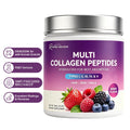 Richtek ODM/OEM Hydrolyzed Multi Collagen Peptides Types I II III IV V Berry Flavor Hair Skin Nails Joint Support MegaBDM