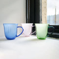 Double Wall Borosilicate Glass Hand Blown Eco-Friendly Durable Small Portable High-Temperature Resistant Microwave Dishwasher