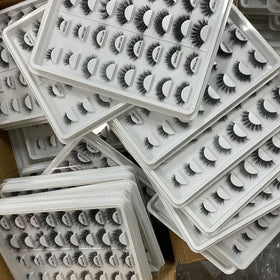 Reusable False Eyelashes Faux Cils Naturel Custom Eyelash Box Lashes Wholesale