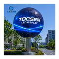 Front Access High Contrast P2 P3 P4 Ball Shape Globe LED Display Screen Any ft Diameter Waterproof Esfera Sphere LED Video Wall MegaBDM