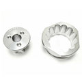 3-Chamfer Conical Burr Coffee Grinder Burr Replacement Set for DeLonghi ECAM ETAM Quiet Precision Grinding MegaBDM