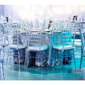 Wholesale Factory Event Furniture Clear Hotel Banquet Dining Room Acrylic Chairs Wholesale for Events