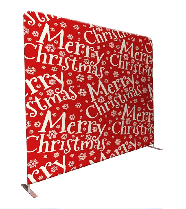 Best Selling 360 Degree Christmas Photo Studio Backdrop Manufacturer's Cheap Trade Show Equipment Made High Tension Fabric
