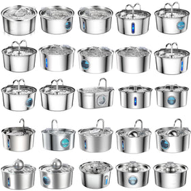 Custom Mold Pet Smart Water Dispenser Stainless Steel Large Capacity Dog Water Feeder Injection Molding Development Cat Bowl