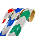 High Vis Conspicuity Arrow Twill Reflective Tape Waterproof Warning Safety Reflective Sticker Roll for Car Truck Trailer